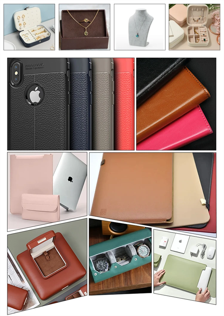 China stain-resistant artificial leather pvc fabric for jewelry box manufacturers China stain-resistant artificial leather pvc fabric for jewelry box manufacturers